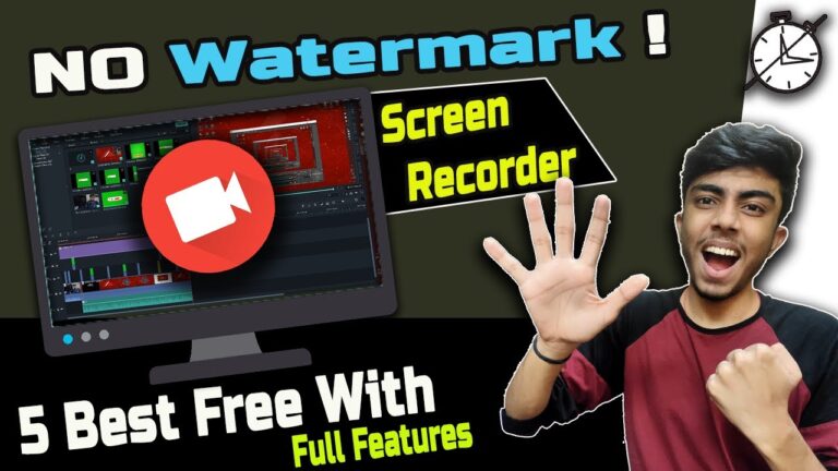 Best Screen Recorder Software for PC Without Watermark: Top Picks!